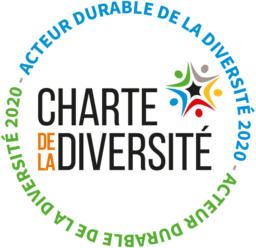 Logo charte de la diversité : acteur durable de la diversité 2020