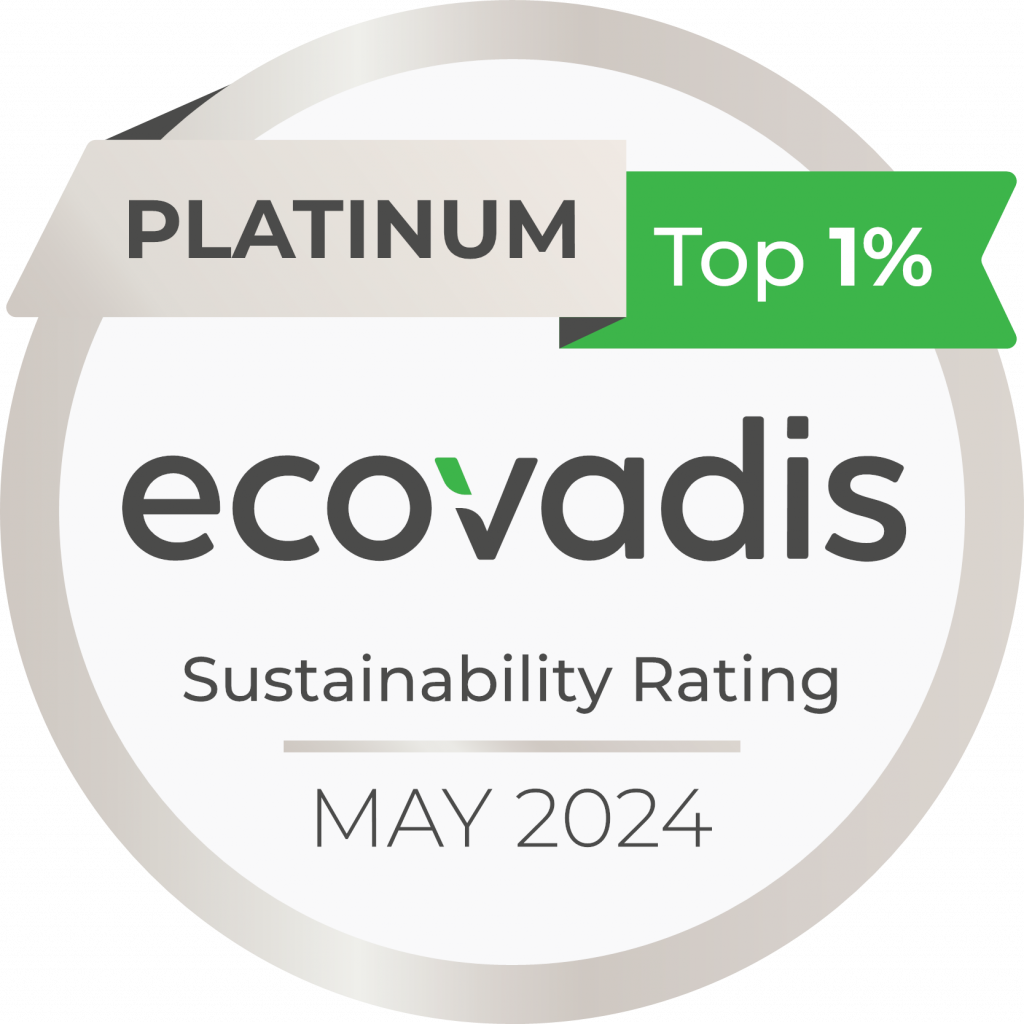 Ecovadis platinum mai 2024